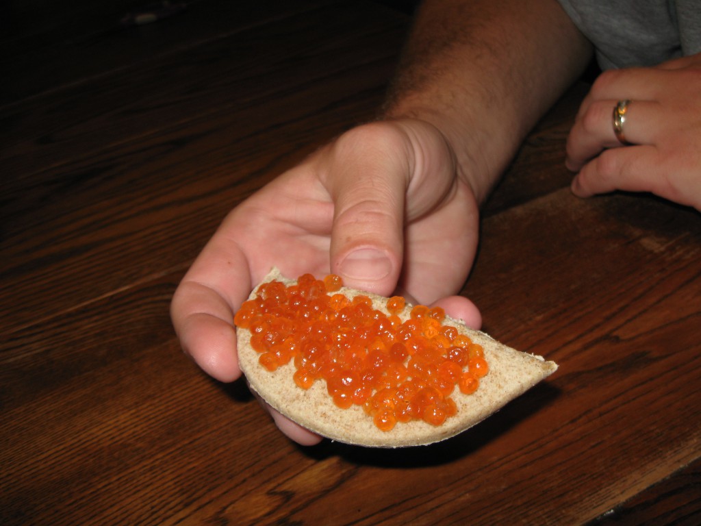caviar straight from Russia
