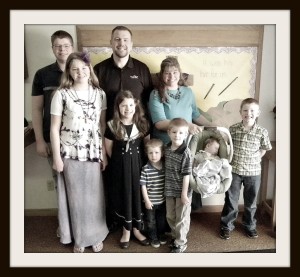 easter family photo