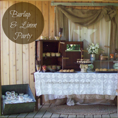 Burlap-Linen-Party