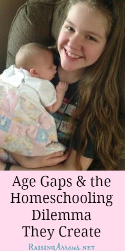 Many families have age gaps amongst the children in their family.  This tends to create some unique issues.. | RaisingArrows.net