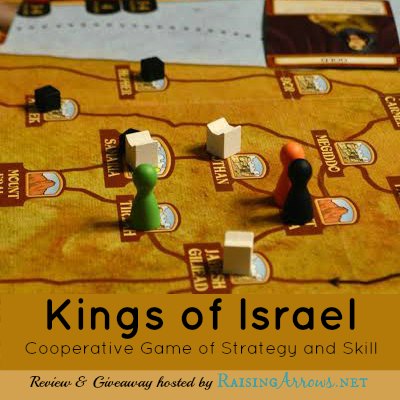 Kings of Israel Cooperative Game - Review & Giveaway on RaisingArrows.net
