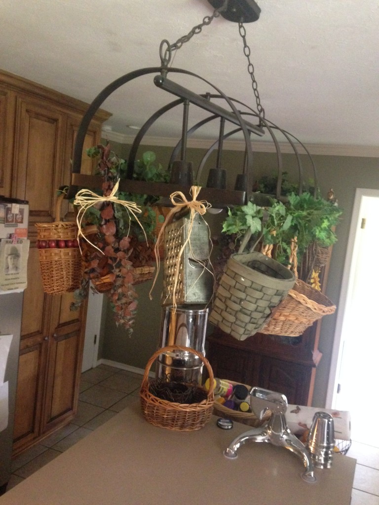 Decorating the pot rack {A Day of Raising Arrows}