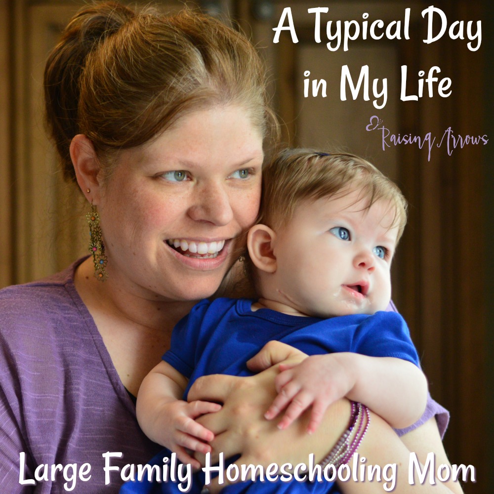 Here's your chance to peek inside this large homeschooling family's life and see how things run (and realize they really aren't much different from you!)