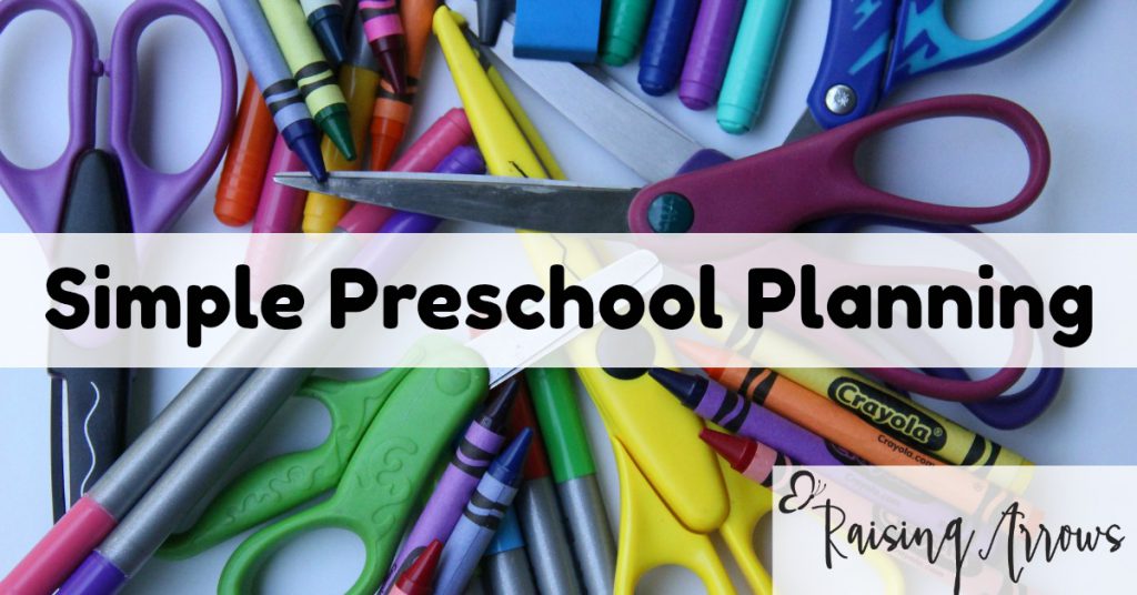 Making preschool planning (and doing) easier - especially when pulling from several resources