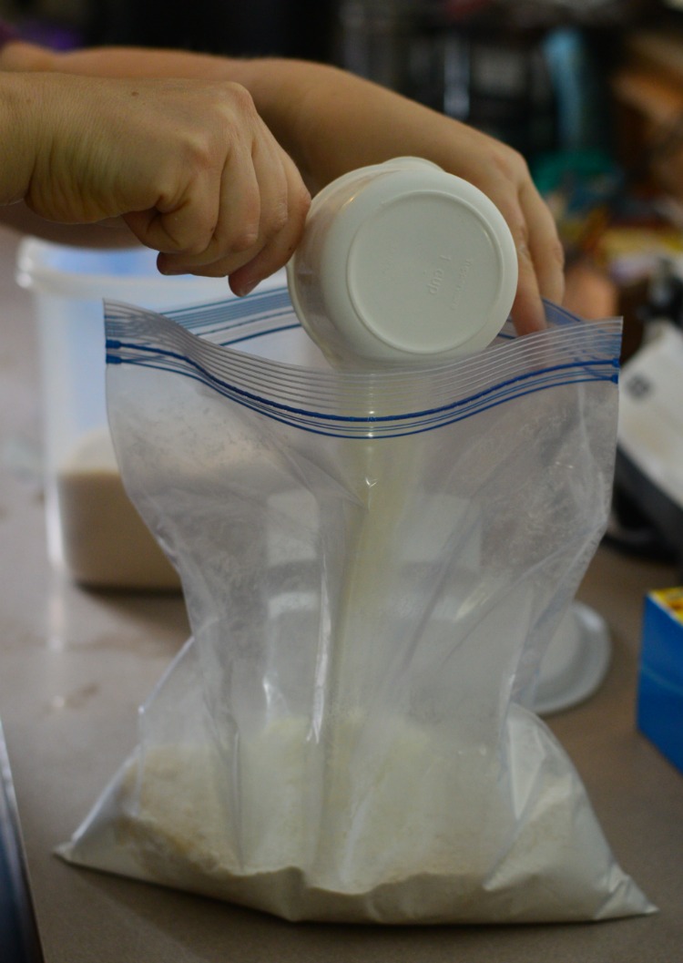 Homemade Yellow Cake Mix - put substances in a fetch and retailer except wished!  Homemade Yellow Cake Mix CakeMixin bag