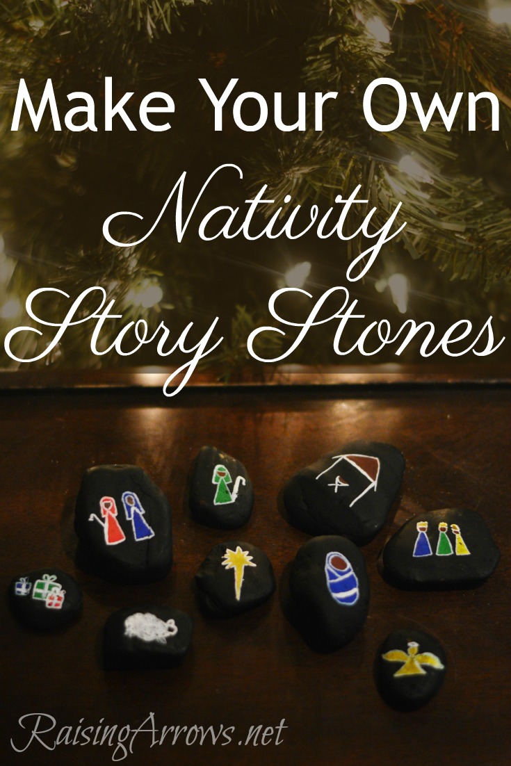 Make Your Own Nativity Story Stones