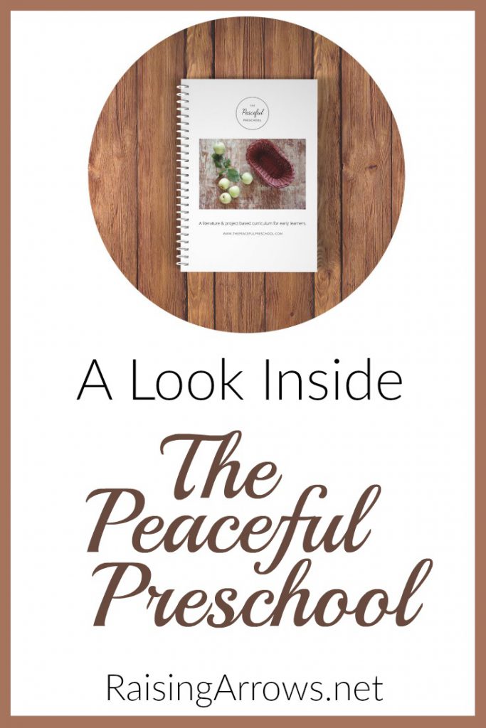A review of The Peaceful Preschool from a mom of many!