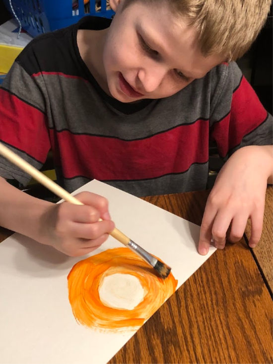 The lessons from Home Art Studio use real art techniques and supplies to excite and inspire kids of all ages! Great for homeschool, Sunday School, or co-op.