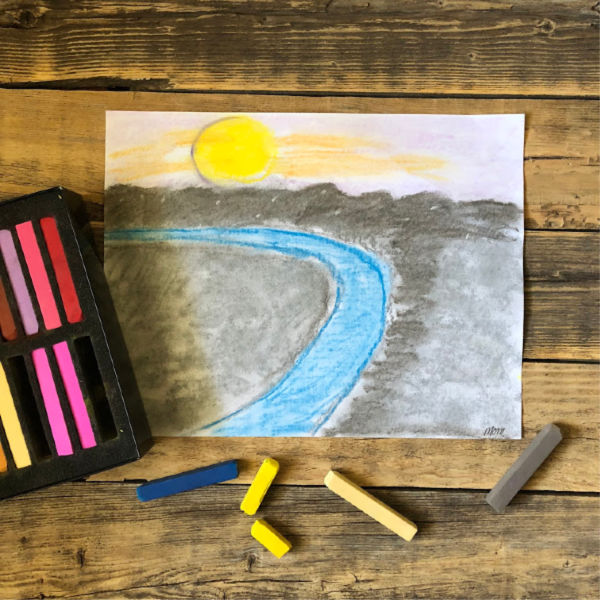 The Benefits of Incorporating Chalk Pastel Art into our Homeschool –  Treasuring the Tiny Moments Homeschool