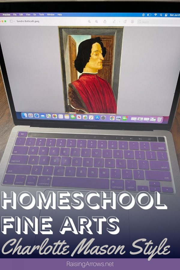 Homeschool Fine Arts Credit (a Charlotte Mason Inspired Approach)