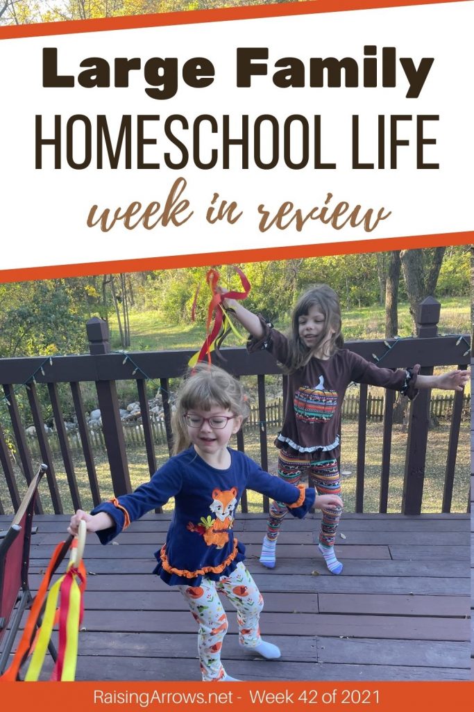 It's our first week of Holiday Homeschool with lots of fun Autumn crafts and activities!