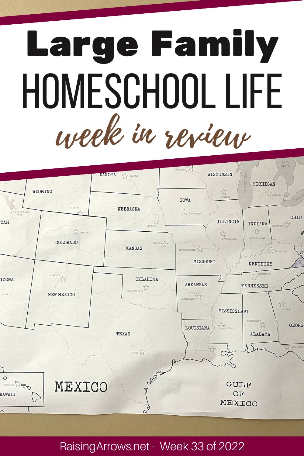 After a long break from weekly updates, we are back and ready to go with a brand new homeschool year!