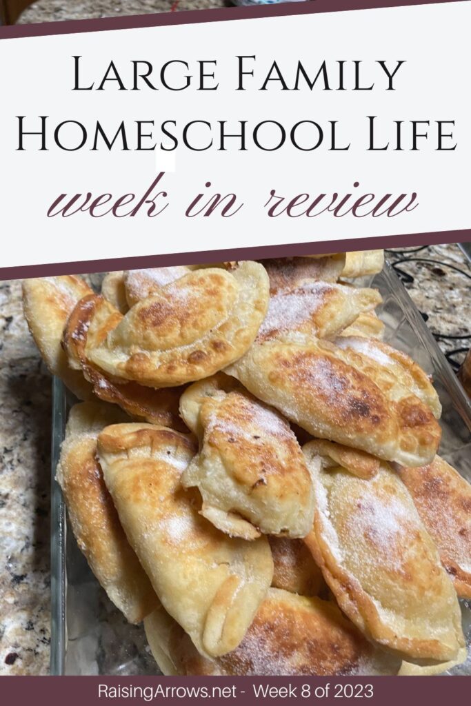 Sometimes you need to fit your homeschool day to your homeschool life!  This week held lots of adjustments.