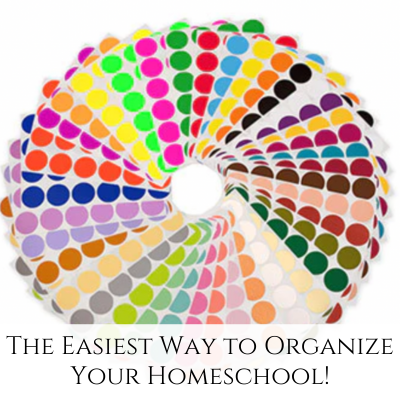 The Easiest Way to Organize Your Homeschool – COLOR!