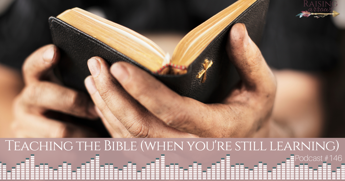 How do you teach the Bible in your homeschool when you feel like you're still a baby Christian?  This podcast is full of resources and ideas to encourage you to dive in right where you are!