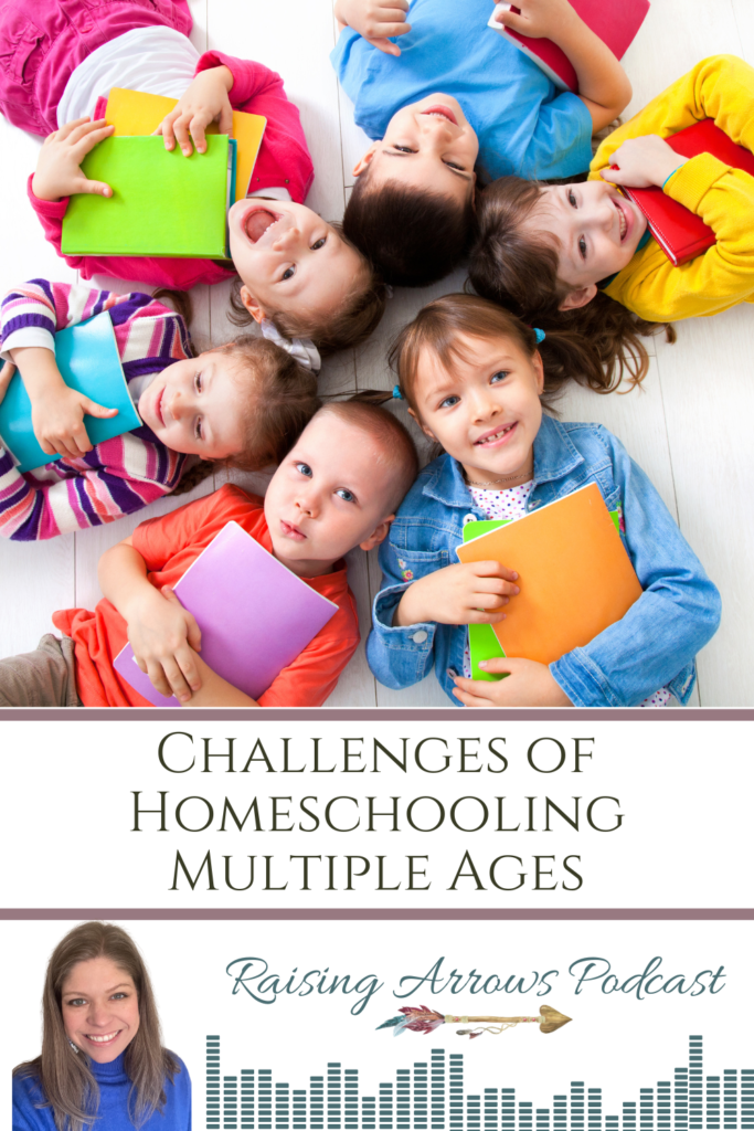 Homeschooling a lot of different ages and stages presents a unique set of circumstances and challenges.  In today's podcast, we'll walk through several of these with real world solutions! 