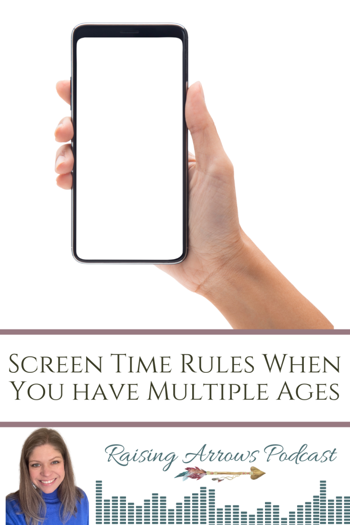 When you have big kids and little kids and even young adults living in your home, how do you handle all the different screens and rules for being on devices?