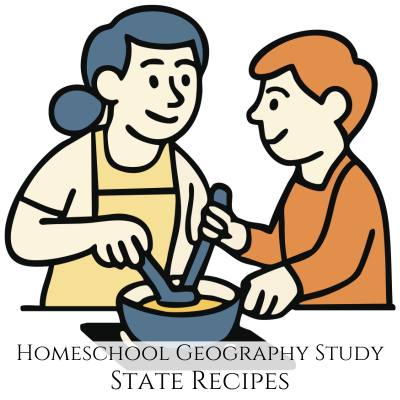 State Recipes for your Homeschool Geography Study!